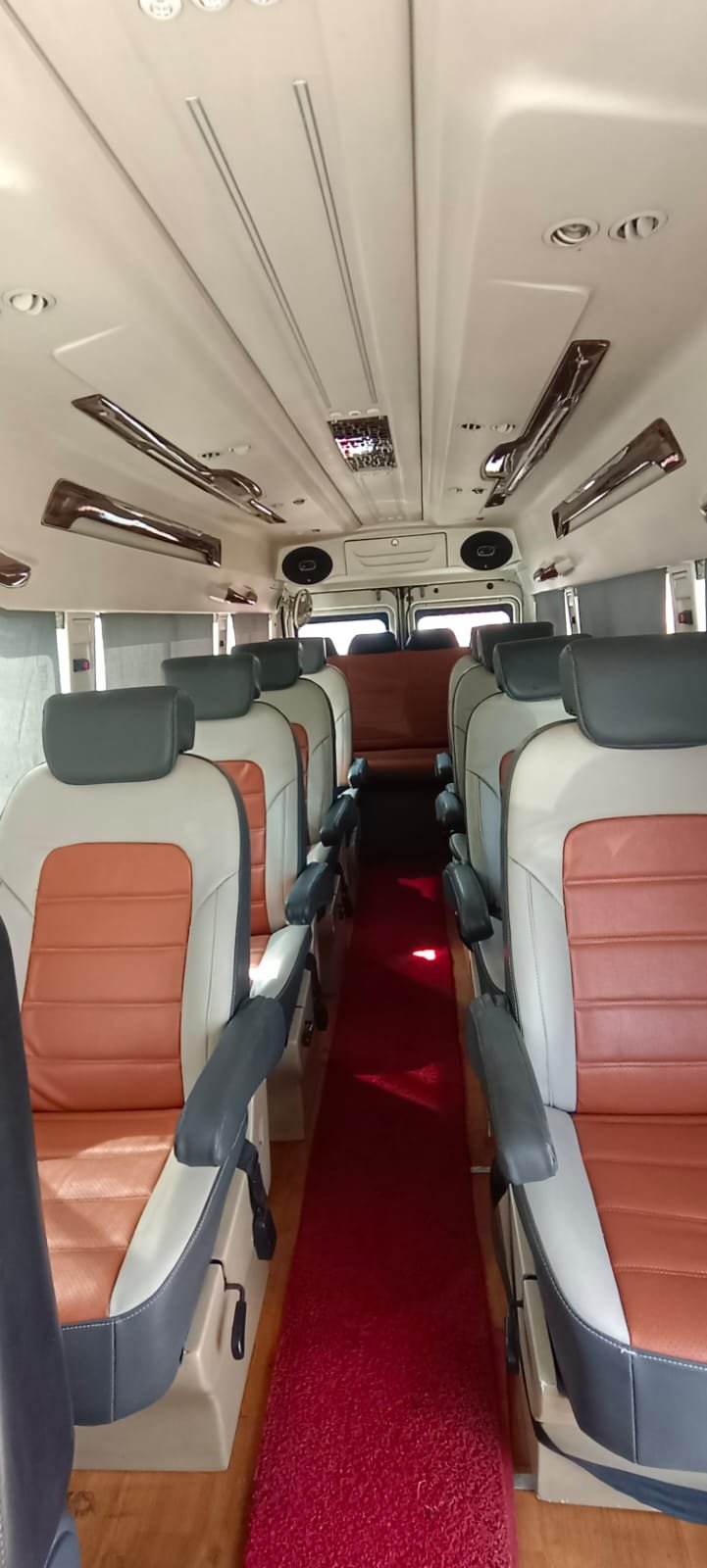 12 Seater Traveller by Prisha Tour Travels